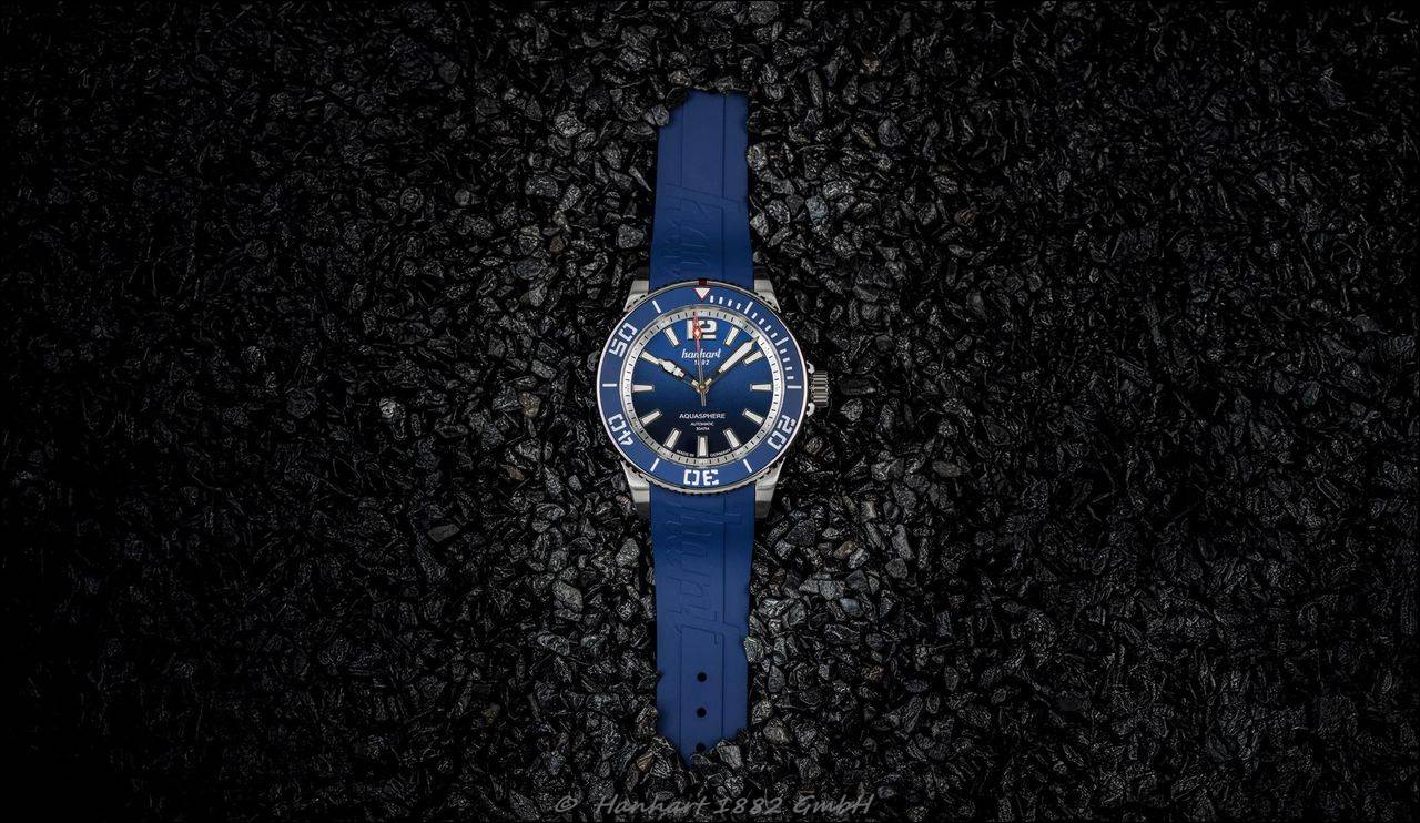 Hanhart AQUASPHERE Ocean Fade – Technische Exzellenz für professionelle Taucher
