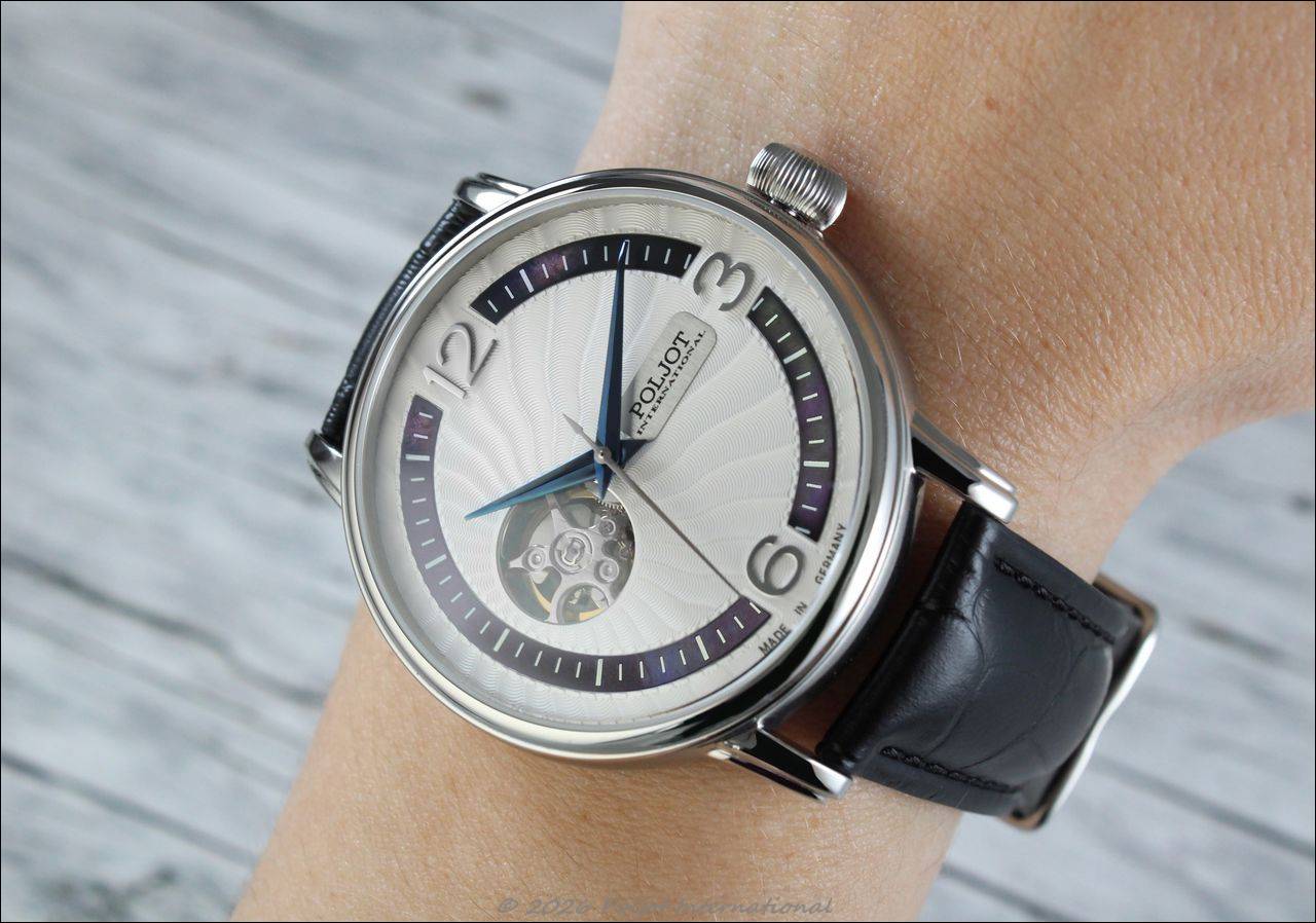 Jaros Open Heart von Poljot International – Klassische Uhrmacherkunst mit offenem Herzen