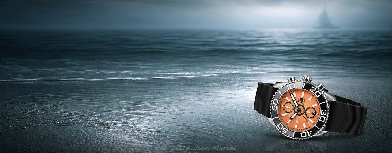 Maris Ti500 Chronograph: Technische Taucheruhr aus Titan von Jean Marcel