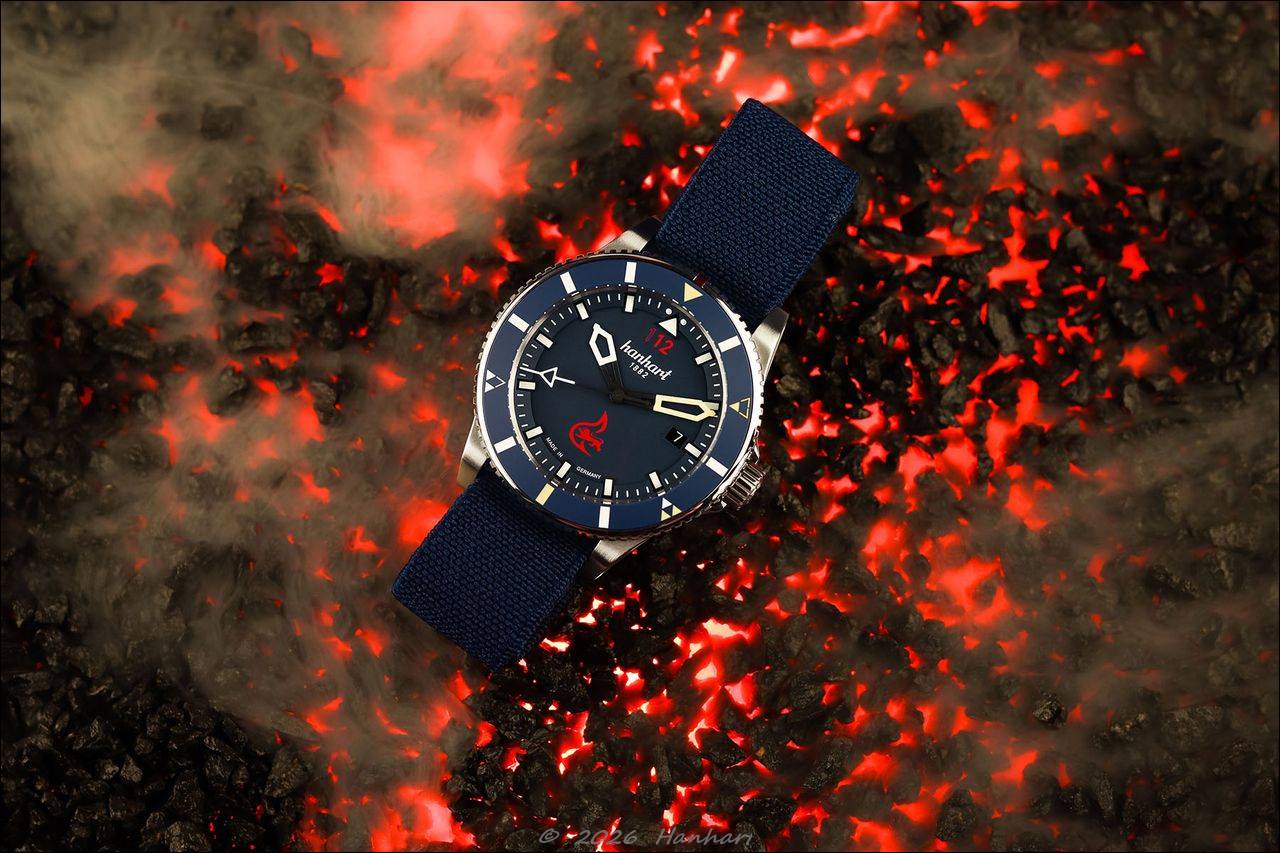 Hanhart THERMOSPHERE Limited Edition: Von der Taucheruhr zur Feuerwehr-Einsatzuhr