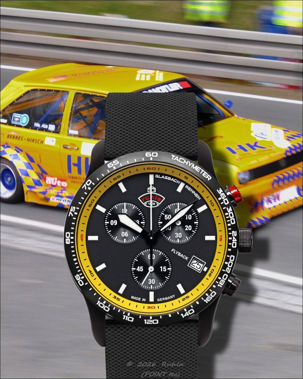 Ruhla präsentiert neuen Glasbach Cup Flyback Chronographen