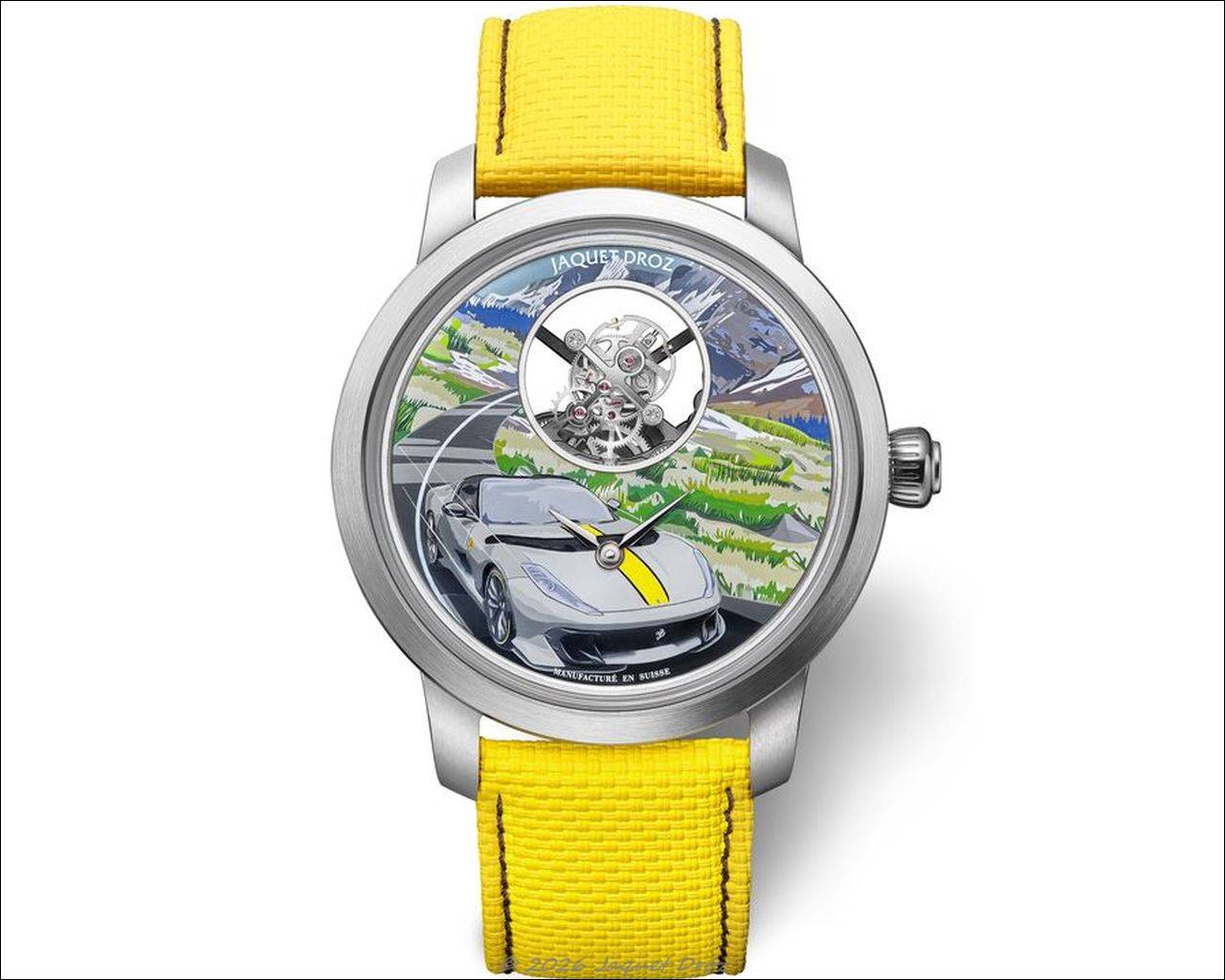 Jaquet Droz Tourbillon Céramique Plasma – Oberalp: Ein einzigartiges Einzelstück
