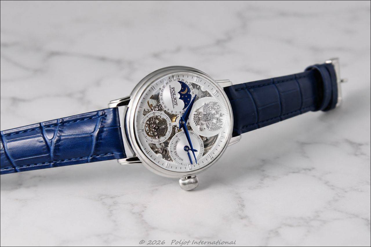 Poljot International Dynasty III: Mechanische Tradition trifft auf königliche Eleganz