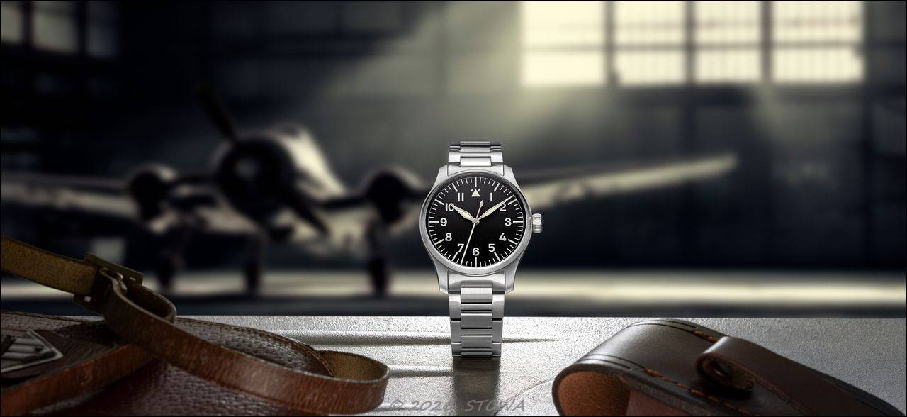 STOWA Flieger Klassik 40 „Flight to 100″: Limitierte Fliegeruhr auf 99 Exemplare